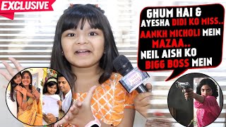 Aria Sakaria On Her New Show Aankh MicholiMissing Ayesha amp GHKKPM Cast To Neil Aishwarya In BB17 [upl. by Warfore713]