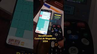 Control Megacable Decodificando teclas [upl. by Atreb]
