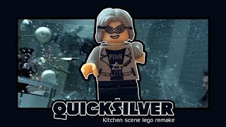 QUICKSILVER Kitchen Scene  Xmen Days Of Future Past Lego StopMotion [upl. by Warrenne]