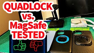 Quadlock vs Apple MagSafe The Ultimate Test [upl. by Michael]