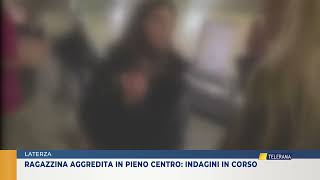 Ragazzina aggredita in pieno centro indagini in corso [upl. by Tristan]