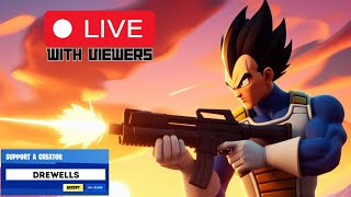 Fortnite Live with Viewers  Use code drewells epicpartner [upl. by Enomas]