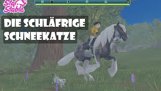 Schläfrige Schneekatze freigeschaltet  Star Stable Online SSO [upl. by Hakilam]