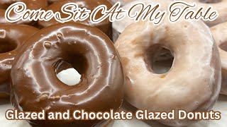 Glazed and Chocolate Glazed Donuts Everyone LOVES Donuts  A Fun Way to Start Your Day [upl. by Scheider]