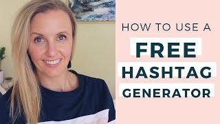 How To Use An INSTAGRAM HASHTAG GENERATOR 😱To Get More Followers on Instagram Organically  Review [upl. by Yruj641]