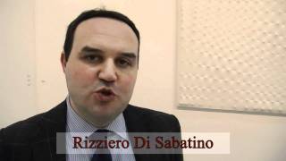 Intervista a Rizziero di Sabatino [upl. by Aynekat]