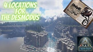 Locations of Desmodus  Ark Fjordur [upl. by Ballou289]