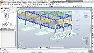 ROBOT STRUCTURAL ANALYSIS  ETUDE DE LA SEMELLE FILANTE SOUS TROIS POTEAUX [upl. by Arvy602]