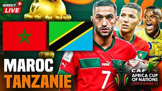 🔴🇲🇦🇹🇿 MAROC  TANZANIE 🦁🔥OUNAHI RESPECT BUTEUR ET HOMME DU MATCH  can 2024 [upl. by Eelano]