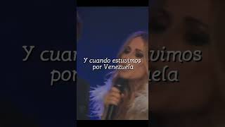 Colgando en tus manos en vivo Carlos Baute ft Marta Sánchez letra short carlosbaute [upl. by Franciska]