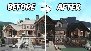 RENOVATING MY FIRST EVER BLOXBURG HOME [upl. by Nauqat]