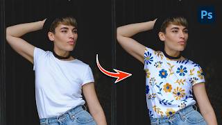 How to Make a TShirt Mockup in Photoshop [upl. by Dorison986]