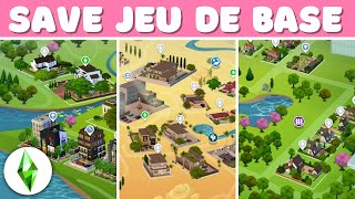 Une save BASE GAME en 2022 ça donne quoi  🤔  Présentation de save file Sims 4 🌎 [upl. by Danae125]