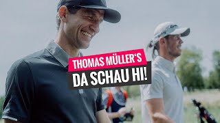 GolfMatch between Thomas Müller and Gareth Bale [upl. by Konstance]