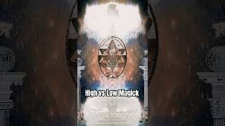 High vs Low Magick My Perspective esoteric tarot magick [upl. by Noremac161]