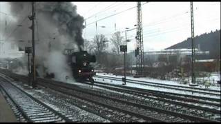 Nikolausfahrt mit der BR 52 81340 von Siegen nach Altenhundem [upl. by Gowrie]