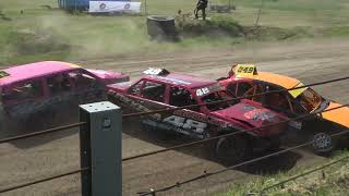 Rodeo heat 2 Pinkstermaandag 2024  NAC Autocross Kollum  RaRaRacing [upl. by Eniamert]