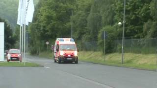 DRK Rettungsdienst Mittelhessen  DopplerEffekt  Martinshorn Stadt [upl. by Cally]