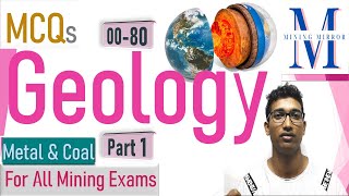 Geology MCQs Part 1 Q No 0080  For all Mining Exams  DGMS Exam  geologyaspirant dgms mcqs [upl. by Ellesirg761]