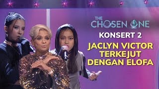 Jaclyn Victor terkejut perubahan Elofa amp Suki Low MENJADI  The Chosen One Musim Ke2  Konsert 2 [upl. by Nnyletak]