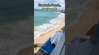 Condado Beach Puerto Rico🌊☀️🏖️ relax vacation travel tourism fun sun island caribbean [upl. by Petulah]