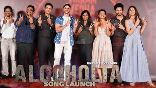 Alcoholia Official Song  Vikram Vedha  Hrithik Roshan with Cast  COMPLETE VIDEO  Launch Event [upl. by Enois]