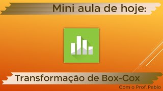 Mini Aula de Minitab 19  Transformação de BoxCox [upl. by Av157]