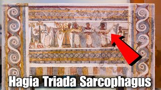 Magnificent Hagia Triada Sarcophagus Reflects Minoan Death Culture [upl. by Heidt]