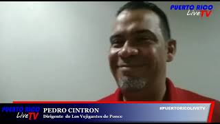 Entrevista a PEDRO CINTRON Dirigente de los VEJIGANTES DE PONCE [upl. by Editha]