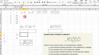 Scatter Plot and Correlation Coefficient  EXCEL [upl. by Fahy]