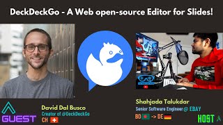 🔴 DeckDeckGo  A Web opensource Editor for Slides  The Destro Dev Show [upl. by Atilrep]