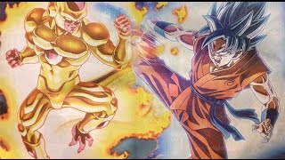 Golden Freezer vs Goku  Monster HD [upl. by Yecniuq]