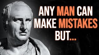 Cicero Quotes Men Learn Too Late In Life [upl. by Elia]