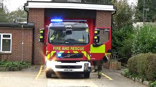 Liphook Fire Station NEW LRP JH13P6 Turnout [upl. by Avek]