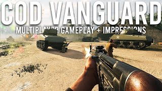 Call of Duty Vanguard Multiplayer Gameplay  Impressions [upl. by Allemap139]