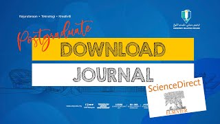 Download Journal ScienceDirect for FREE UMP Student [upl. by Nalehp]