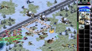 Red Alert 2  1 vs 7 Brutal Enemies The Easy Strategy [upl. by Llerrac]