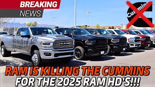 Breaking News RAM IS KILLING OFF THE CUMMINS For 2025 [upl. by Fontana]