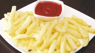 How to make French Fries at home  Secret Tip to keep fries Crisp  Homemade Crispy French Fries [upl. by Sosthena927]