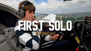 My First Solo Flight At 16 Years Old [upl. by Neit]