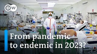 Could the COVID19 pandemic end in 2023  DW News [upl. by Zerlina]