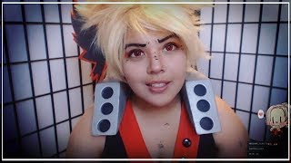 ASMR  ROLEPLAY BAKUGO DOES YOUR MAKEUPMY HERO ACADEMIA [upl. by Valeda]