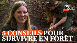 Comment survivre si on est perdus en forêt  les conseils dÉleonore [upl. by Assirok214]