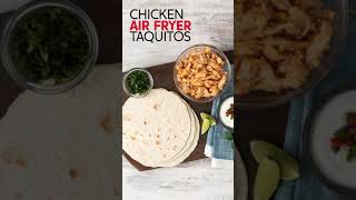 Air Fryer Chicken Taquitos Recipe  Mission Foods [upl. by Jeremiah]