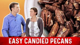 Easy Candied Pecans Recipe – Keto Friendly – DrBerg [upl. by Deron150]