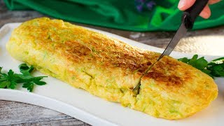 Omelette aux courgettes  parfaite pour un petit déjeuner savoureux et rassasiant   SavoureuxTV [upl. by Yr811]