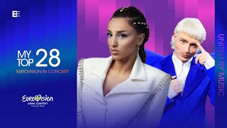 🇳🇱 Eurovision in Concert 2024 My Top 28 [upl. by Nerita]