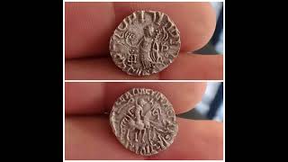 Ancient silver coins  Indo scythians  Mughal Emperor indoscythians mughals ancient coins [upl. by Mushro]