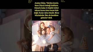 AMİNE GÜLSE quotHERKES 3 BEBEĞİ BEKLİYORquot AmineGülse MesutÖzil ZeynepSever Aile 3BebekBeklentisi [upl. by Kavita702]