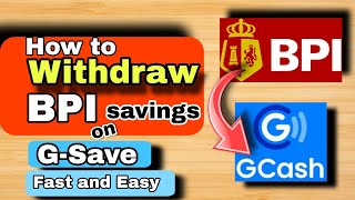 How to Transfer Money from BPI to GCash in 2024 [upl. by Adeehsar]